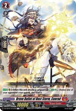 Brave Bullet of Dust Storm, Conrad [DZ-BT01 - DZ-BT01/077EN]
