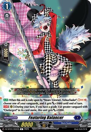 Featuring Balancer [DZ-BT01 - DZ-BT01/093EN]