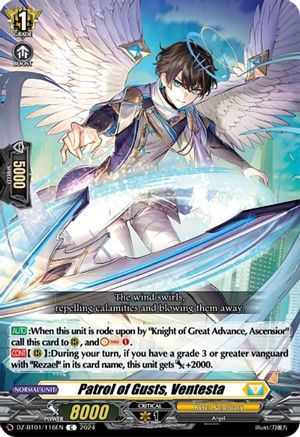 Patrol of Gusts, Ventesta [DZ-BT01 - DZ-BT01/116EN]