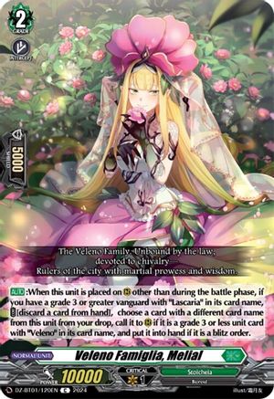 Veleno Famiglia, Melial [DZ-BT01 - DZ-BT01/120EN]