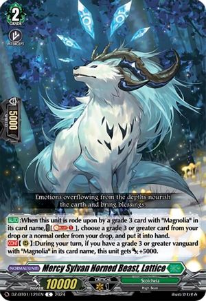 Mercy Sylvan Horned Beast, Lattice [DZ-BT01 - DZ-BT01/121EN]