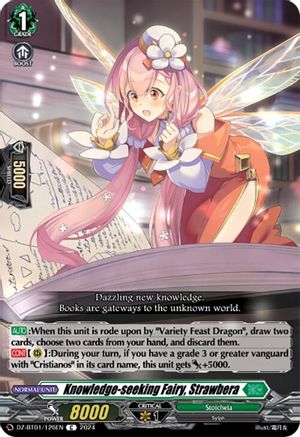 Knowledge-seeking Fairy, Strawbera [DZ-BT01 - DZ-BT01/126EN]