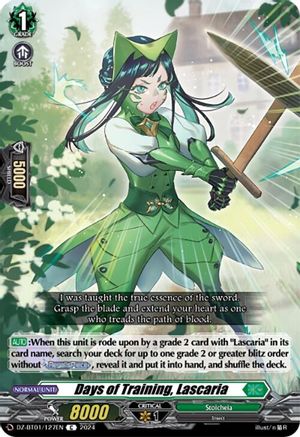 Days of Training, Lascaria [DZ-BT01 - DZ-BT01/127EN]