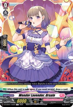 Wonder Lavender, Ursule (DZ-BT01/140EN) - DZ-BT01: Fated Clash