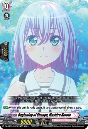 Beginning of Change, Mashiro Kurata (EXC) [DZ-BT01 - DZ-BT01/EX05EN]
