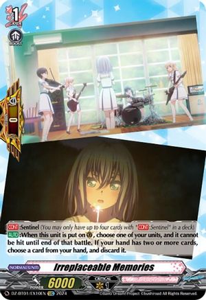 Irreplaceable Memories (EXC) (DZ-BT01/EX10EN) - DZ-BT01: Fated Clash