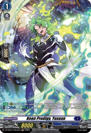Keen Prodigy, Yuxuan (FR) (DZ-BT01/FR14EN) - DZ-BT01: Fated Clash