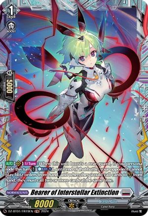 Bearer of Interstellar Extinction (FR) (DZ-BT01/FR19EN) - DZ-BT01: Fated Clash