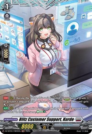 Blitz Customer Support, Kurde (FR) (DZ-BT01/FR20EN) - DZ-BT01: Fated Clash