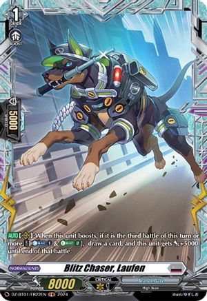 Blitz Chaser, Laufen (FR) (DZ-BT01/FR22EN) - DZ-BT01: Fated Clash