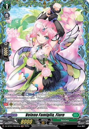 Veleno Famiglia, Fiore (FR) [DZ-BT01 - DZ-BT01/FR37EN]