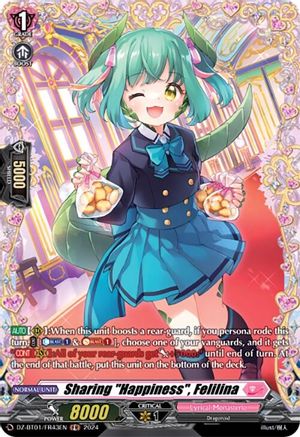 Sharing "Happiness", Felilina (FR) (DZ-BT01/FR43EN) - DZ-BT01: Fated Clash