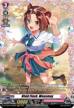 Vivid Flash, Weasmay (FR) (DZ-BT01/FR45EN) - DZ-BT01: Fated Clash