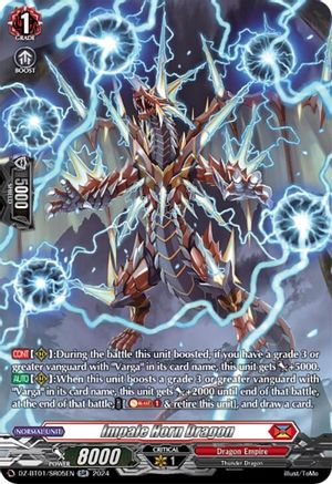 Impale Horn Dragon (SR) (DZ-BT01/SR05EN) - DZ-BT01: Fated Clash