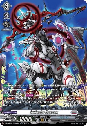 Swingby Dragon (SR) (DZ-BT01/SR18EN) - DZ-BT01: Fated Clash