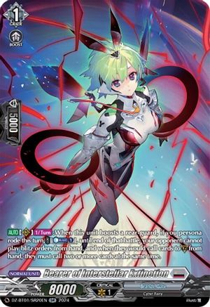 Bearer of Interstellar Extinction (SR) (DZ-BT01/SR20EN) - DZ-BT01: Fated Clash