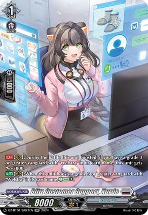 Blitz Customer Support, Kurde (SR) (DZ-BT01/SR21EN) - DZ-BT01: Fated Clash
