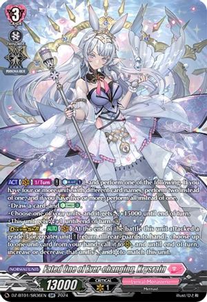 Fated One of Ever-changing, Krysrain (SR) (DZ-BT01/SR36EN) - DZ-BT01: Fated Clash