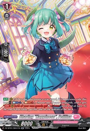 Sharing "Happiness", Felilina (SR) (DZ-BT01/SR41EN) - DZ-BT01: Fated Clash