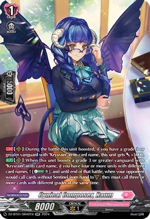 Cynical Composer, Raum (SR) (DZ-BT01/SR42EN) - DZ-BT01: Fated Clash