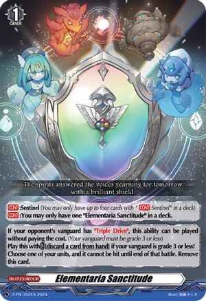 Elementaria Sanctitude (352) (D-PR/352EN) - D Promo Cards