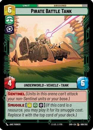 Pirate Battle Tank (089/262) - Shadows of the Galaxy Foil