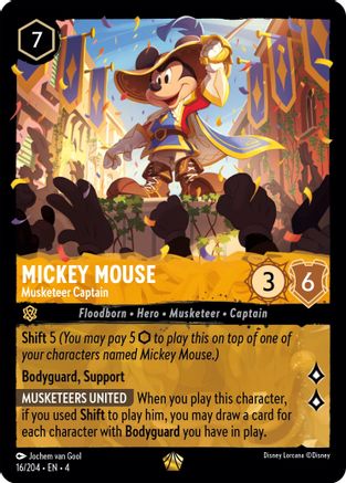 Mickey Mouse - Musketeer Captain [4 - 16/204]
