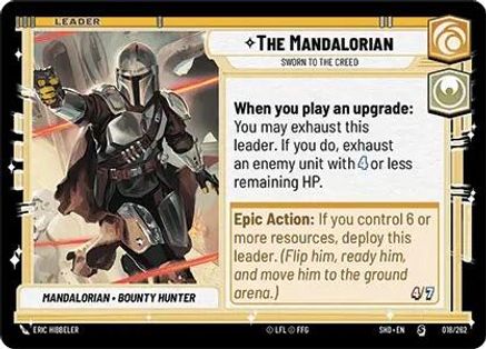 The Mandalorian - Sworn To The Creed (018/262) - Shadows of the Galaxy