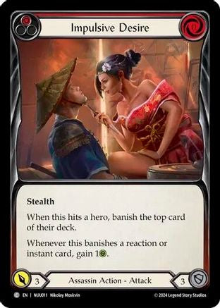 Impulsive Desire (Red) (NUU011) - Blitz Deck: Part the Mistveil - Nuu