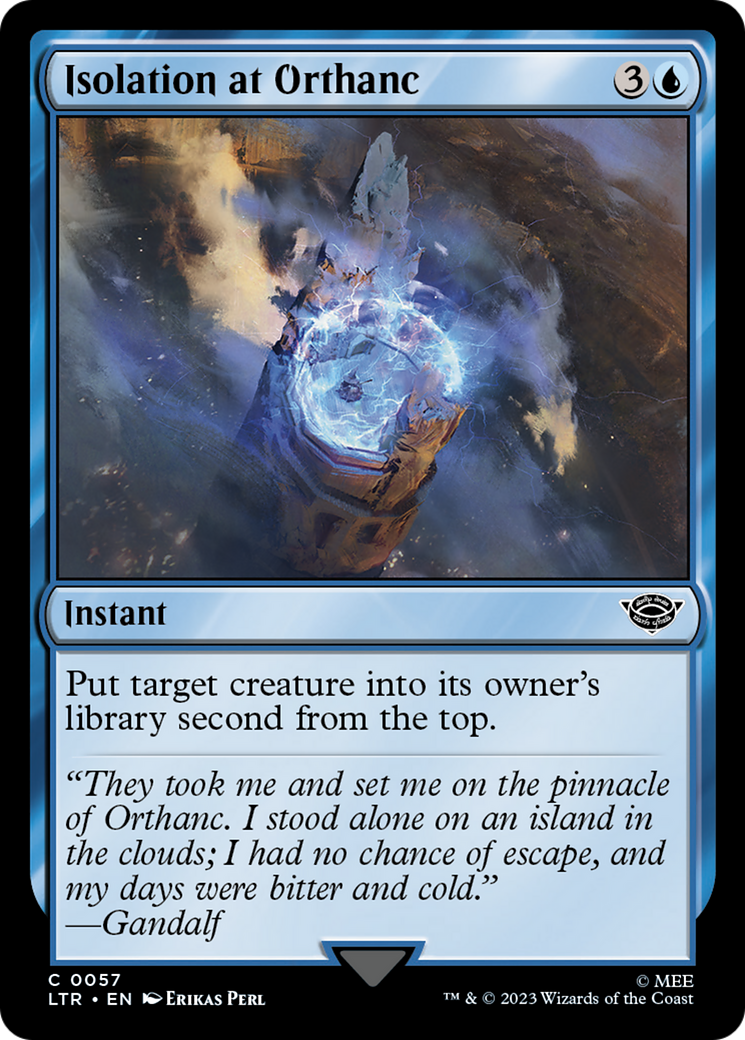 Isolation at Orthanc [LTR - 57]