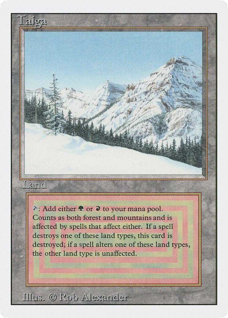 Taiga (3ED-) - Revised Edition