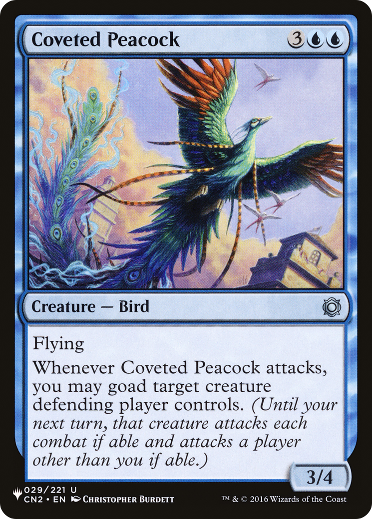 Coveted Peacock [LIST - 029/221]