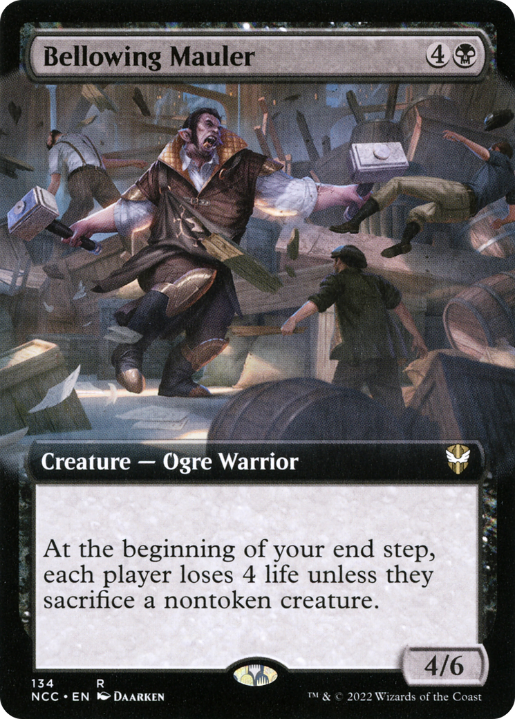 Bellowing Mauler (Extended Art) [NCC - 134]