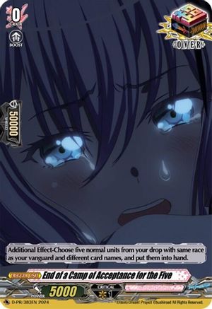 End of a Camp of Acceptance for the Five (D-PR/383EN) - D Promo Cards