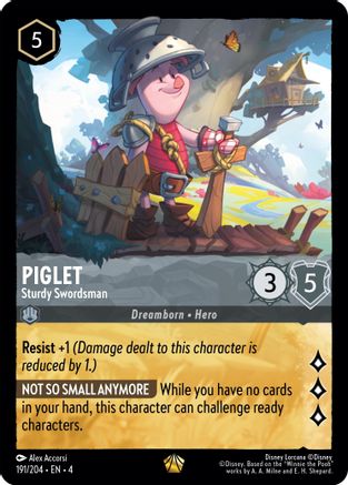 Piglet - Sturdy Swordsman [4 - 191/204]