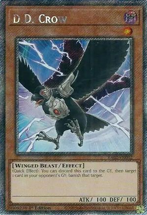 D.D. Crow (Platinum Secret Rare) [RA02 - RA02-EN002]