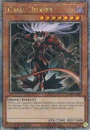 Chaos Hunter (Quarter Century Secret Rare) [RA02 - RA02-EN007]