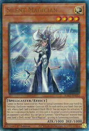 Silent Magician (PUR) (RA02-EN012) - 25th Anniversary Rarity Collection II 1st Edition