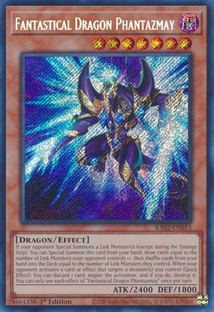 Fantastical Dragon Phantazmay (Alternate Art) (Secret Rare) [RA02 - RA02-EN013]