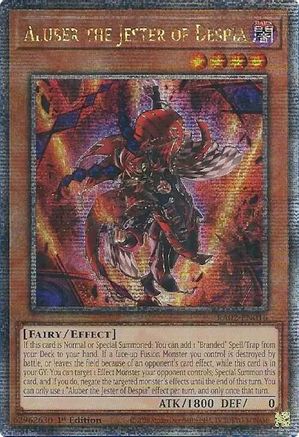 Aluber the Jester of Despia (Quarter Century Secret Rare) [RA02 - RA02-EN016]