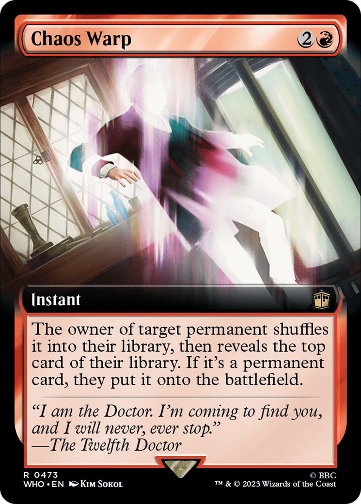 Chaos Warp (Extended Art) [WHO - 473]