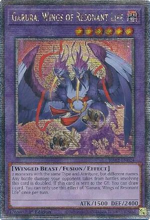 Garura, Wings of Resonant Life (Quarter Century Secret Rare) [RA02 - RA02-EN024]