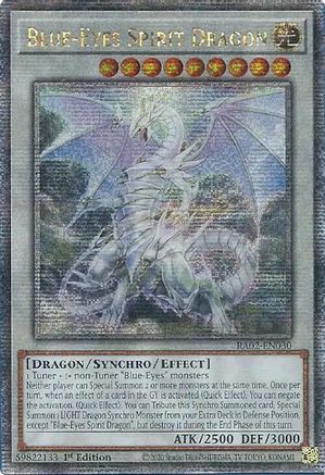 Blue-Eyes Spirit Dragon (Quarter Century Secret Rare) [RA02 - RA02-EN030]