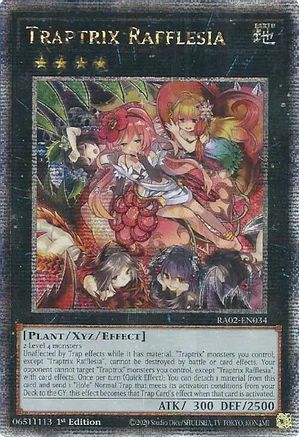 Traptrix Rafflesia (Quarter Century Secret Rare) [RA02 - RA02-EN034]