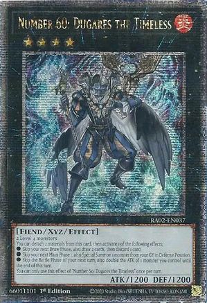 Number 60: Dugares the Timeless (Quarter Century Secret Rare) [RA02 - RA02-EN037]