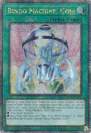 Bingo Machine, Go!!! (Quarter Century Secret Rare) [RA02 - RA02-EN062]