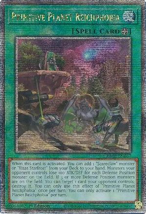 Primitive Planet Reichphobia (Quarter Century Secret Rare) [RA02 - RA02-EN067]