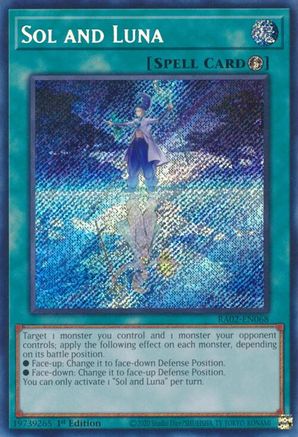 Sol and Luna (Secret Rare) [RA02 - RA02-EN068]