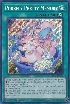 Purrely Pretty Memory (Secret Rare) [RA02 - RA02-EN072]