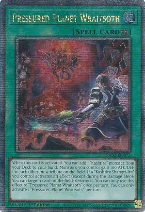 Pressured Planet Wraitsoth (Quarter Century Secret Rare) [RA02 - RA02-EN073]